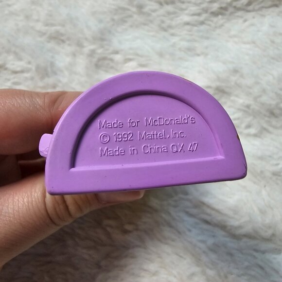 Vintage 1992 McDonald's Happy Meal Rockin' Rappin' Barbie Toy Figure Mattel - Picture 3 of 4